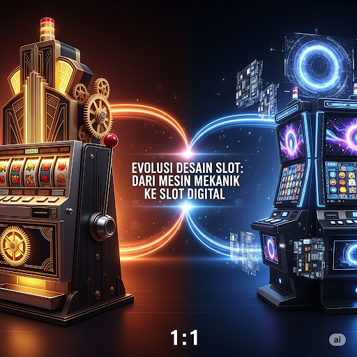 Evolusi Desain Slot : Dari Mesin Mekanik ke Slot Digital