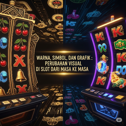 Warna, Simbol, dan Grafik : Perubahan Visual di Slot dari Masa ke Masa
